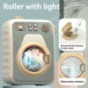 Household Rotatable Washing Machine Toys for Kids Children Play House Appliance