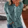 Oversized Long Sleeve Star T-Shirt