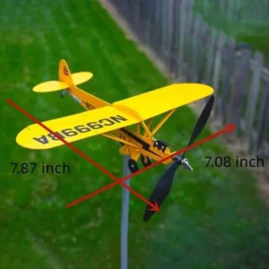 Piper J3 Cub Airplane Weathervane