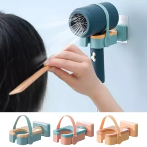 Wall Mounted Hair Dryer Holder