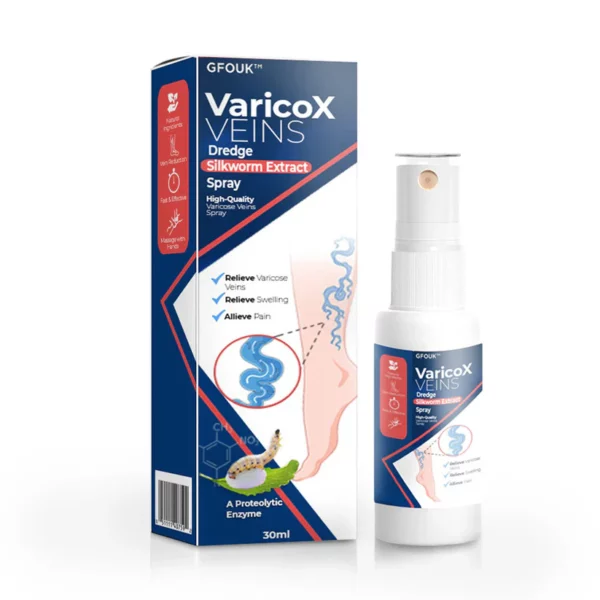 GFOUK™ VaricoX Vein Dredge Silkworm Extract Spray