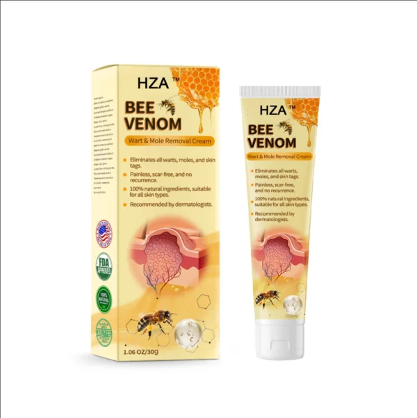 HZA™ Bee Venom Mole and Wart Treatment Cream