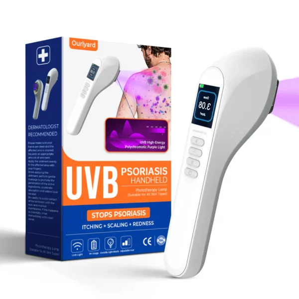 Ourlyard™ Psoriasis Handheld UVB Phototherapy Lamp