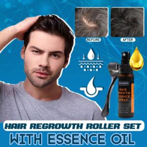 FOLIGAIN Men HairRegrowth EssenceSpray with Roller