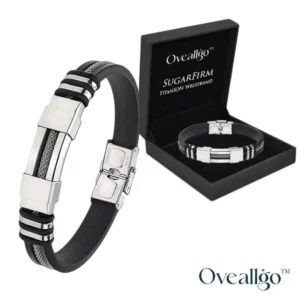 Oveallgo™ infrared magnetic therapy bracelet for men - Enhanced fat loss function