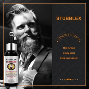 StubbleX™ Beard Growth Organic Care Oil