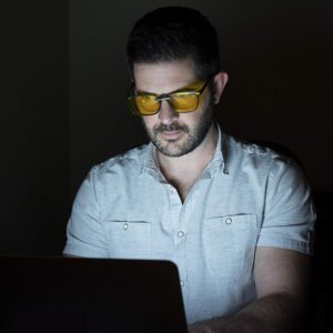 Blue Light Blocking Clip-On Computer Glasses