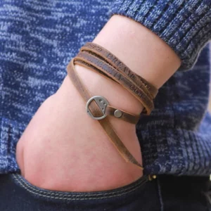 Men's Leather Vintage Bracelet