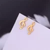 Music Note Earrings