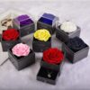 Rose Jewelry Box with Necklace
