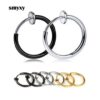 Unisex Retractable Stainless Steel Hoop