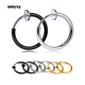 Unisex Retractable Stainless Steel Hoop