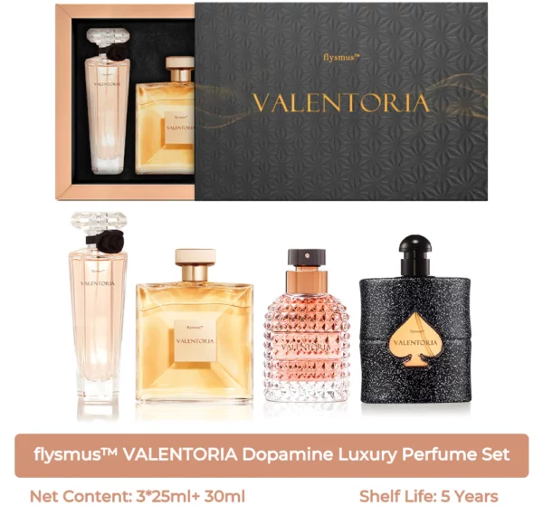 flysmus™ VALENTORIA Dopamine Luxury Perfume Set